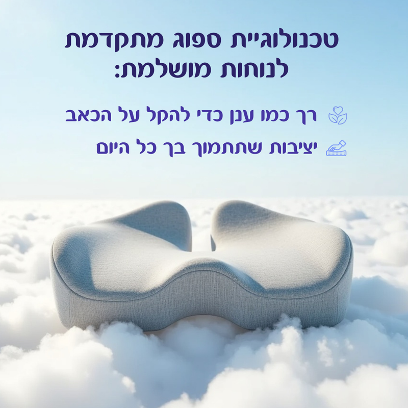 כרית מושב אורטופדית